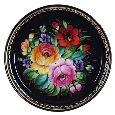 Zhostovo metal tray A5D180526382