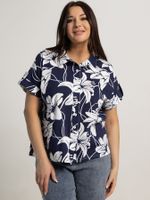 Блуза Флорал (синяя) Б15655-20М LT Collection