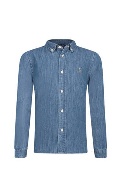 Джинсовая рубашка POLO RALPH LAUREN - голубой(713843)