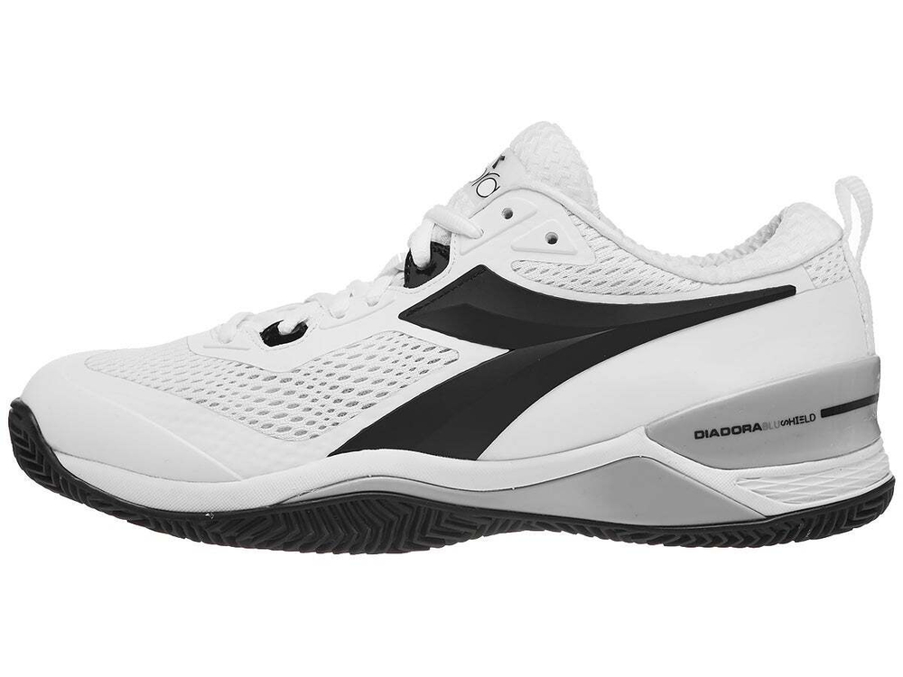 Женские теннисные кроссовки Diadora Speed Blueshield 4 W Clay - white/black