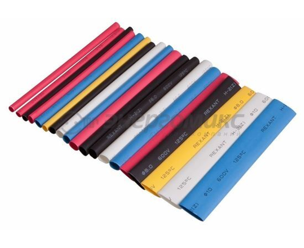 Набор термоусадочных трубок №2 (АВТО импорт) Rexant /29-0102/