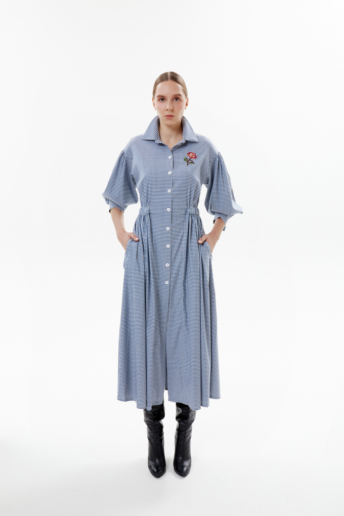 Платье «Секретный сад», Зеленый