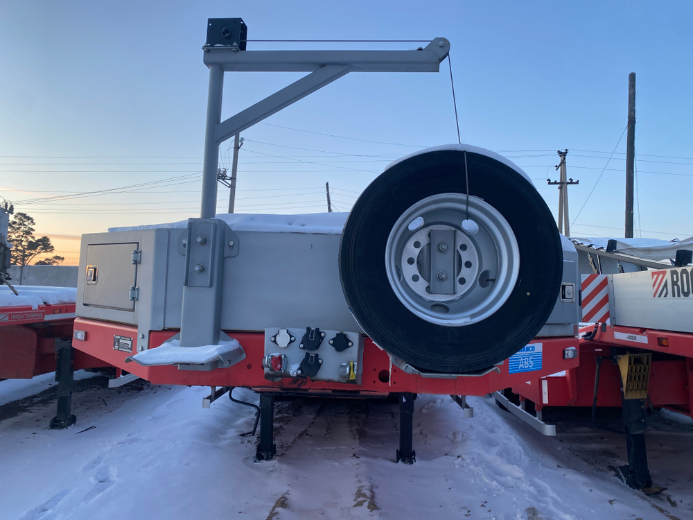 ROCKSON 9891* Полуприцеп тяжеловоз 7 осей 989147 (Раздвижной)