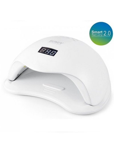 UV/LED лампа SUN 5 plus белая, 48 Вт, Smart 2.0. Для двух рук. КВАРЦ