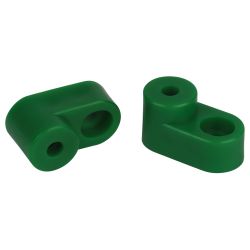 Изолятор для шин ЭРА NO-224-70 угловой зеленый