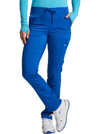 Брюки медицинские женские Dickies DK080 на резинке с кулиской, темно-синий, 44