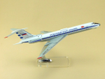Модель самолета Ту-134А с антенной БУС (М1:100, Северный флот России)