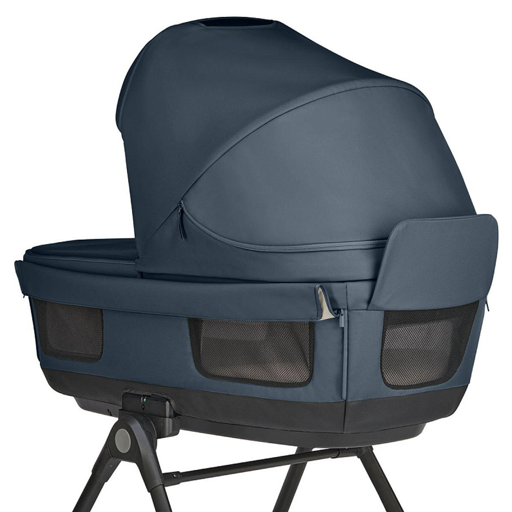 Коляска 3 в 1 Inglesina Electa System Quattro DRW 2025 с подставкой под люльку Hudson Blue