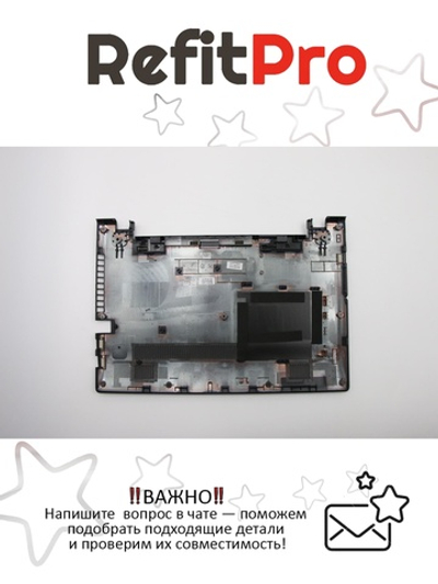 Нижняя часть корпуса (поддон) для ноутбука Lenovo S20-30, чёрный (5CB0G37532), оригинал