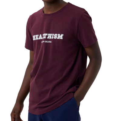 Детская теннисная футболка Bj_rn Borg Sthlm T-shirt - Red