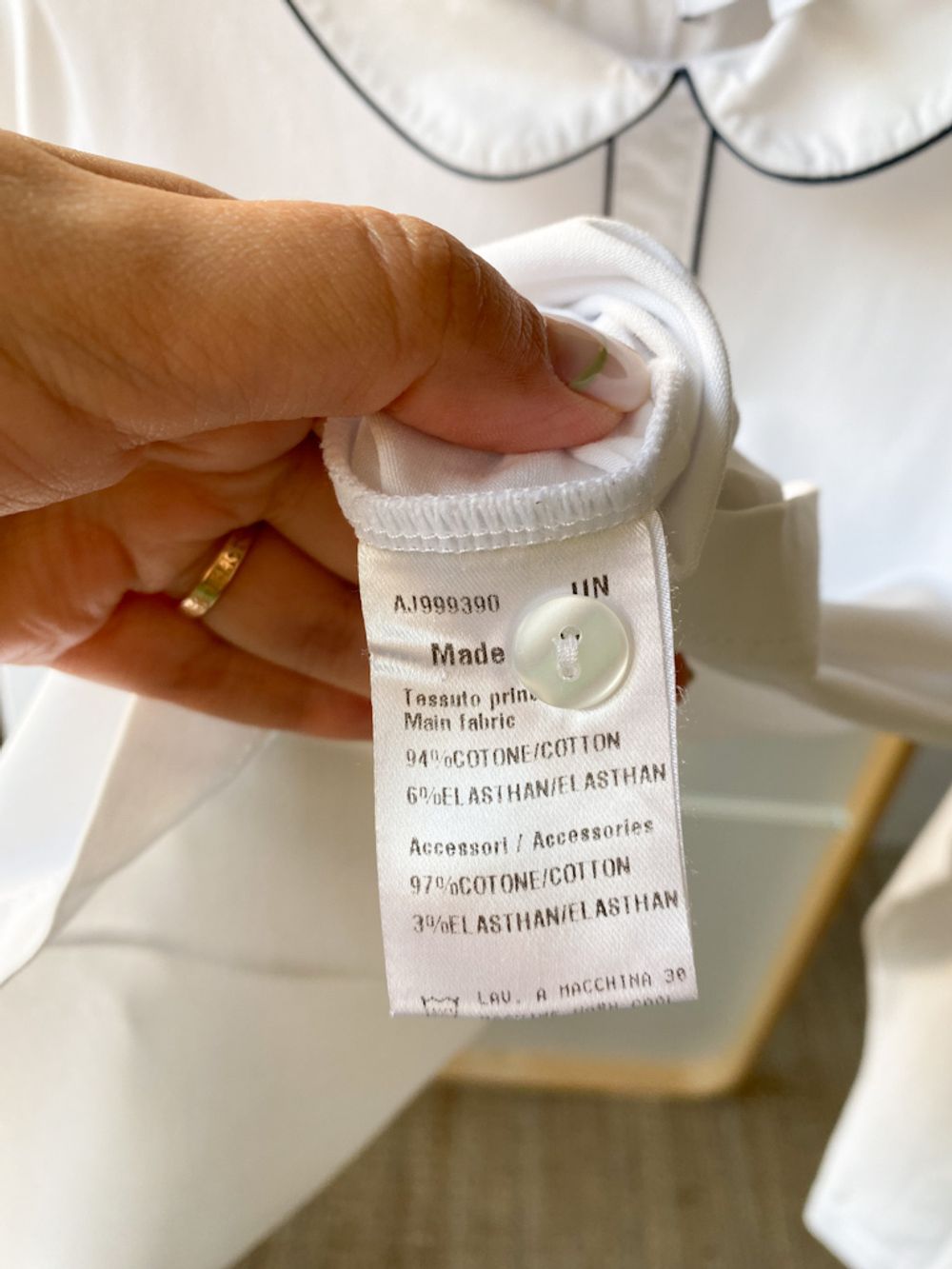 Хлопковая блузка Aletta, 134