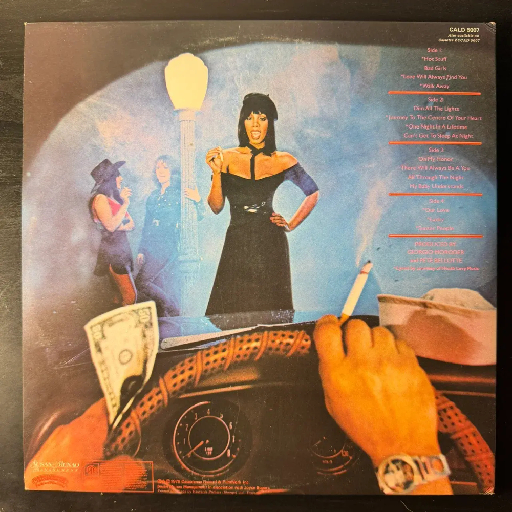 Donna Summer ‎– Bad Girls 2LP (Англия 1979г.)