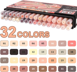NICETY акриловые маркеры 1-5 мм, 32 шт, Skin