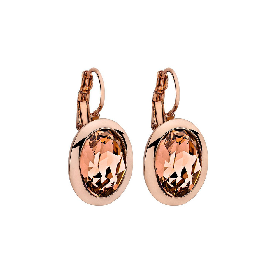 Серьги Qudo Tivola Light Peach 303029 BR/RG