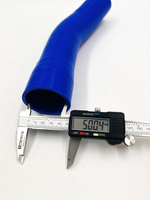 Патрубок бензобака ВАЗ 2108-21099, 2113-2115 силикон синий