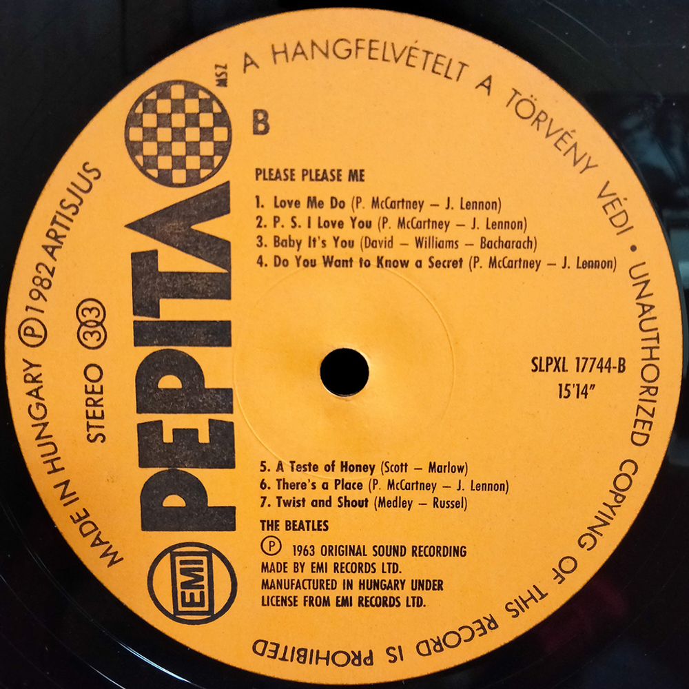 The Beatles / Please Please Me (LP)