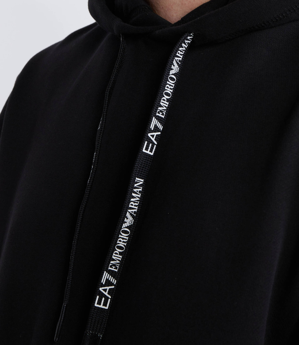 Худи EA7 - черный(3DUM03 PJTKZ)