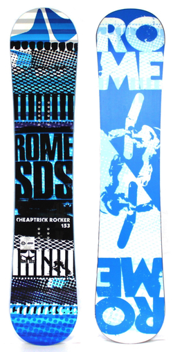 Сноуборд Rome SDS Cheap Trick rocker white