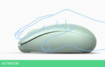Мышь Ugreen MU105-90672 Celadon Green (90672)
