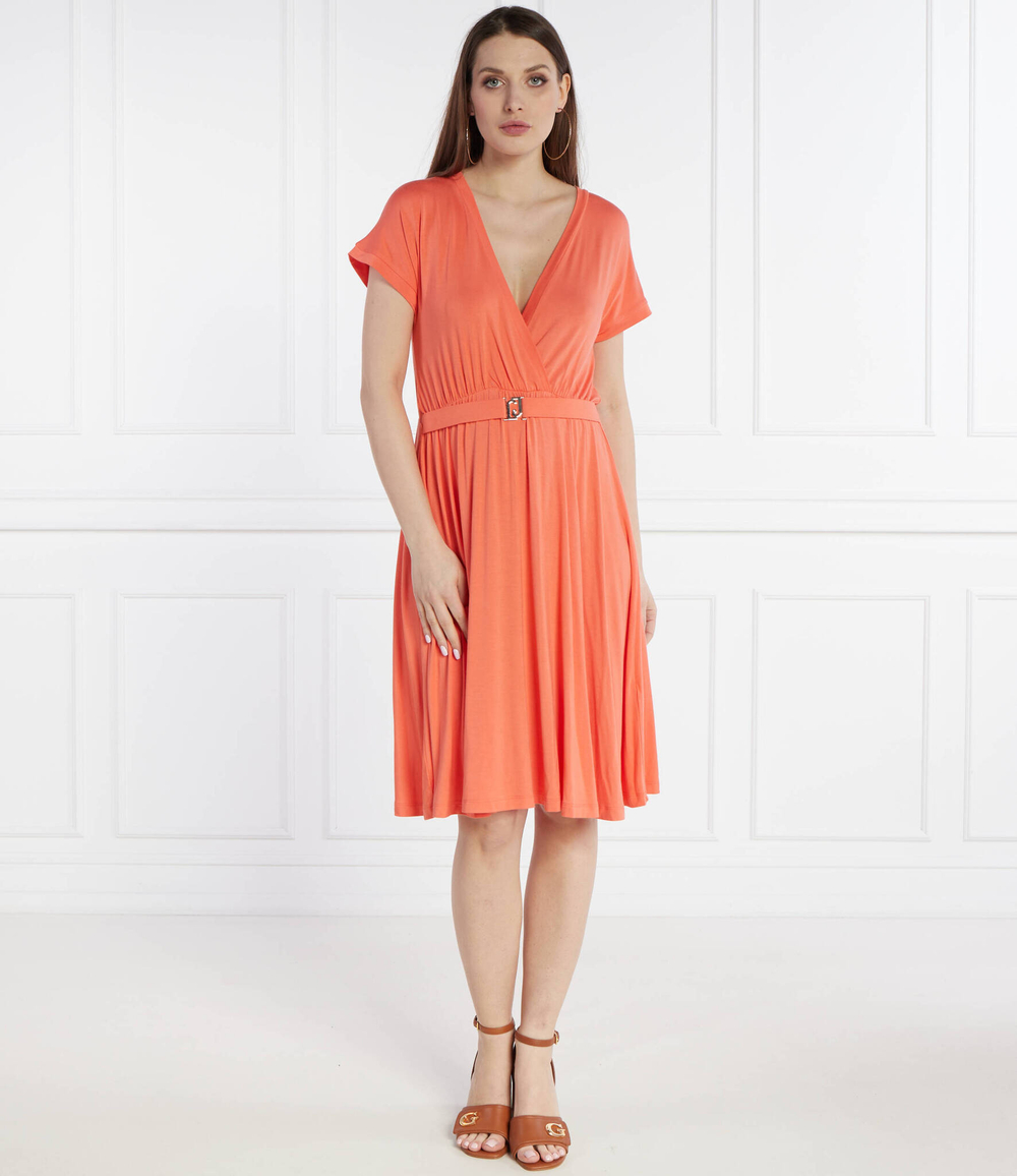 Платье с ремешком Liu Jo Beachwear - коралловый(VA4112 JS360)