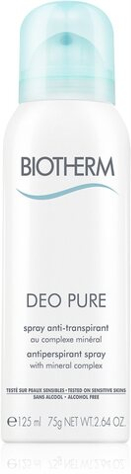 Biotherm Deo Pure - спрей антиперспирант /   125  ml  / GTIN 3367729029420
