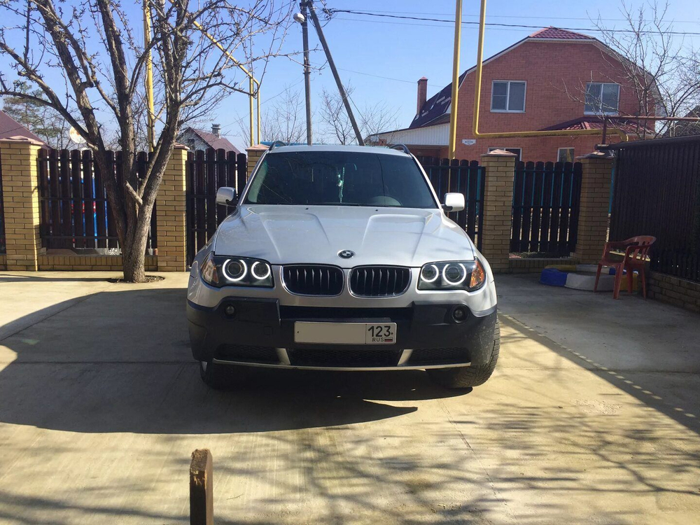 Ангельские глазки BMW X 3 E 83 ( Белые)