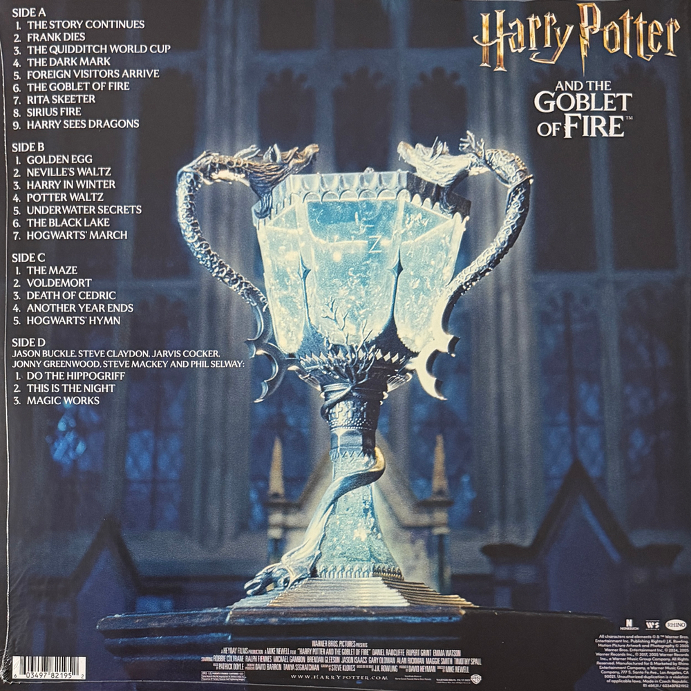 Виниловая пластинка Harry Potter And The Goblet Of Fire 2LP