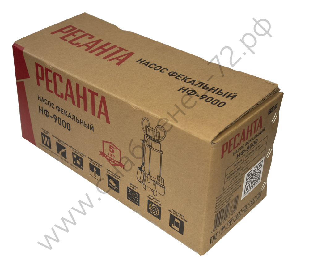 Фекальный насос Ресанта НФ-9000