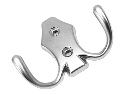 Мебельный крючок К203/2/ Матовый хром