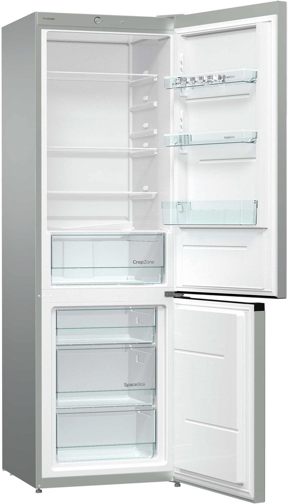 Отдельностоящий двухкамерный холодильник Gorenje RK611PS4