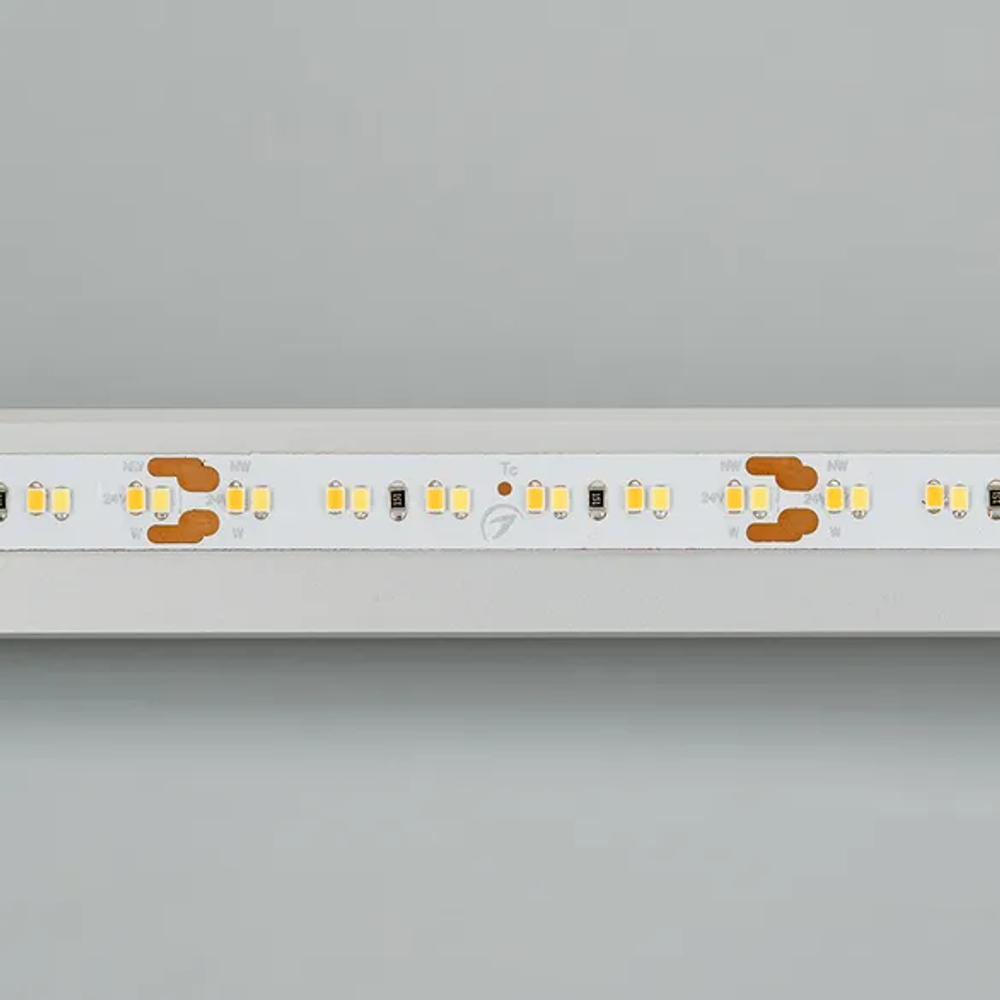 Светодиодная лента MICROLED-5000 24V White-CDW 8mm (2216, 240 LED/m, Bipolar) (Arlight, 9.6 Вт/м, IP20) 024507