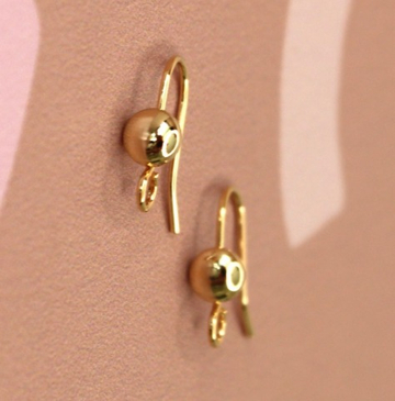 Швензы крючок 10х15 мм позолота