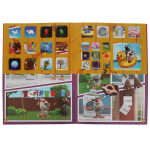 Комикс для детей с наклейками Буба