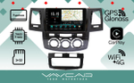 Магнитола для Toyota Hilux 2011-2015 - Vaycar VA77-1143 на Android 13, 8-ядер, 4G SIM-слот
