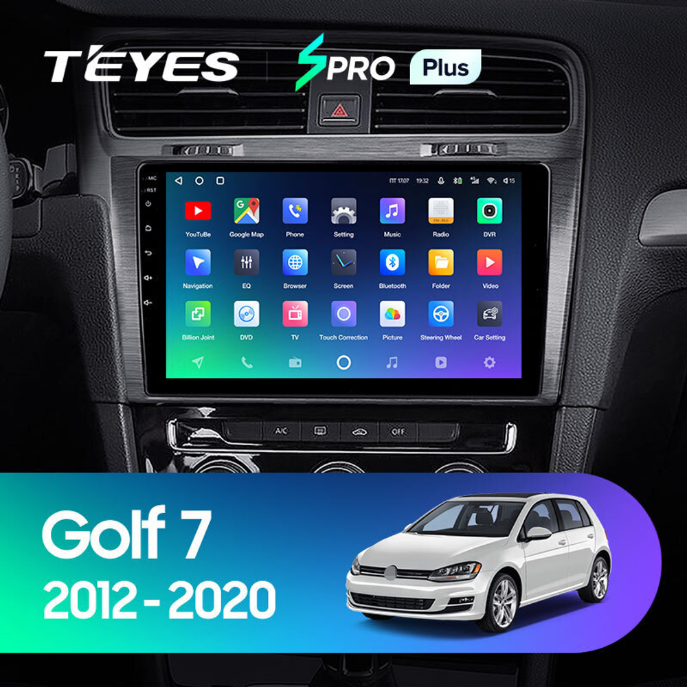 Teyes SPRO Plus 10,2" для Volkswagen Golf 2012-2020