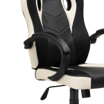 Офисное кресло Woodville Kard black, сream