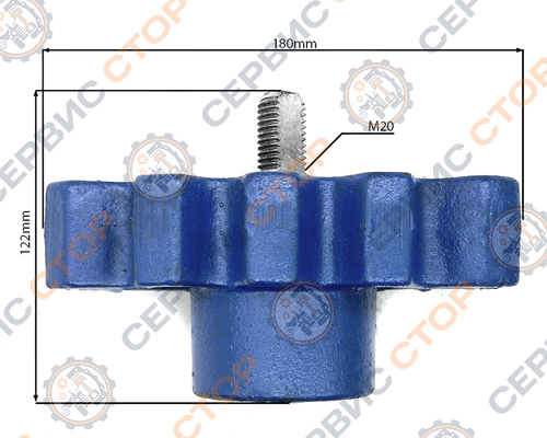 Звездочка встряхивающая (встряхиватель) основного транспортера Anna Z-644