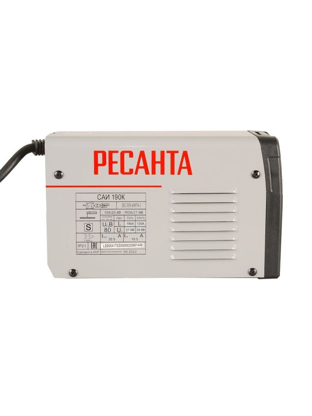 Сварочный аппарат инверторный САИ160К (компакт) Ресанта