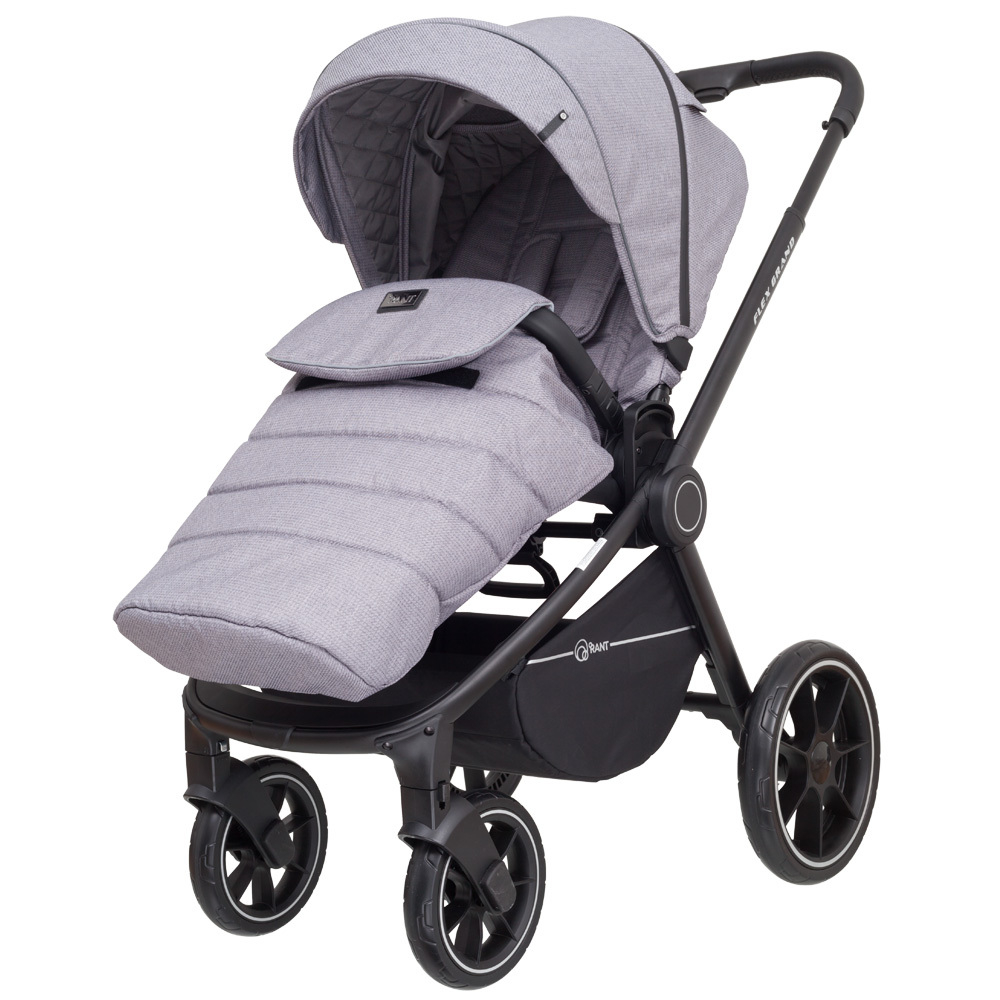 Коляска детская "FLEX GRAND" (2в1) RA065 Mercury Grey