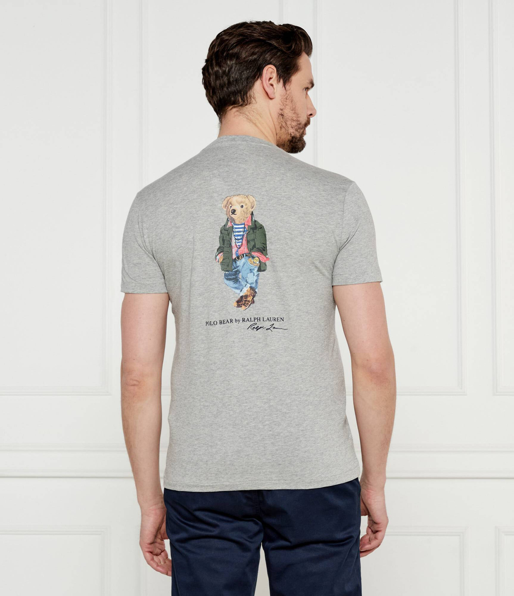Футболка POLO RALPH LAUREN - серый(710961125)