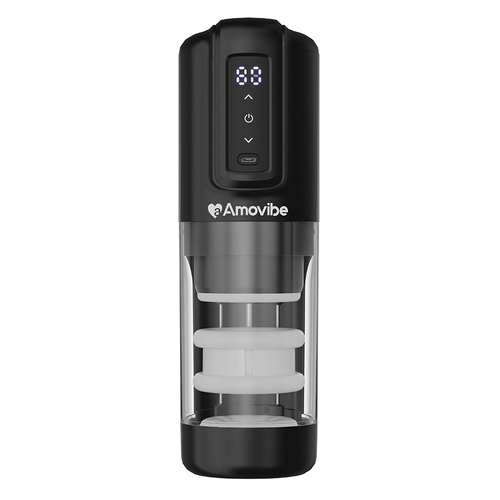 Мастурбатор 27см с ротацией и пенетрацией Amovibe Vortex Rotating & Thrusting Masturbator