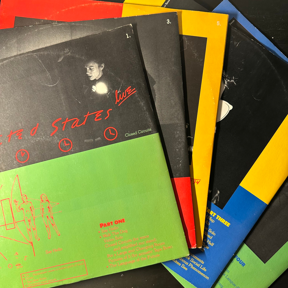 Laurie Anderson ‎– United States Live 5LP (США 1984г.)