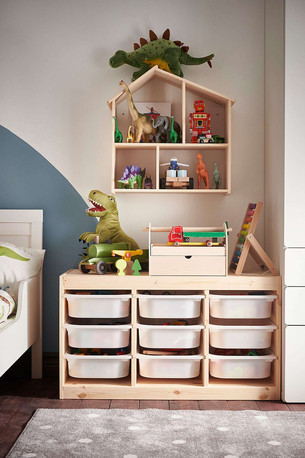 IKEA JÄTTELIK  (ИКЕА ЙÄТТЕЛИК)  -  Плюшевый, динозавр/динозавр/стегозавр, 50 см