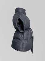 Жилетка Haiziyuan 8017 однотонная на молнии с поясом