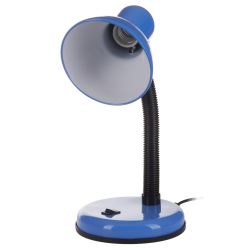 TLI-204 Светильник настольный. Цоколь E27. Цвет голубой.