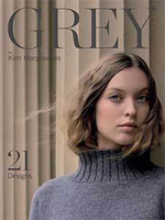 Книга Rowan "Grey" /Серый/, дизайнер Kim Hargreaves, 21 моделей, на английском языке, с переводом на