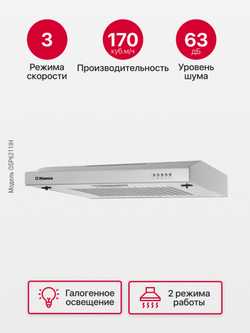 Козырьковая вытяжка Hansa OSP6211IH