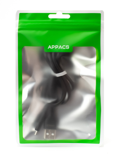 Кабель APPACS (ПРОМО) APEU11m , microUSB, 5V/2.4A, 1 метр