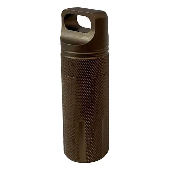 Герметичный контейнер для лекарств (коричневый)