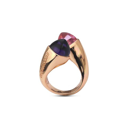 Кольцо Boccadamo Caleida KAN010RP  V/R/RG